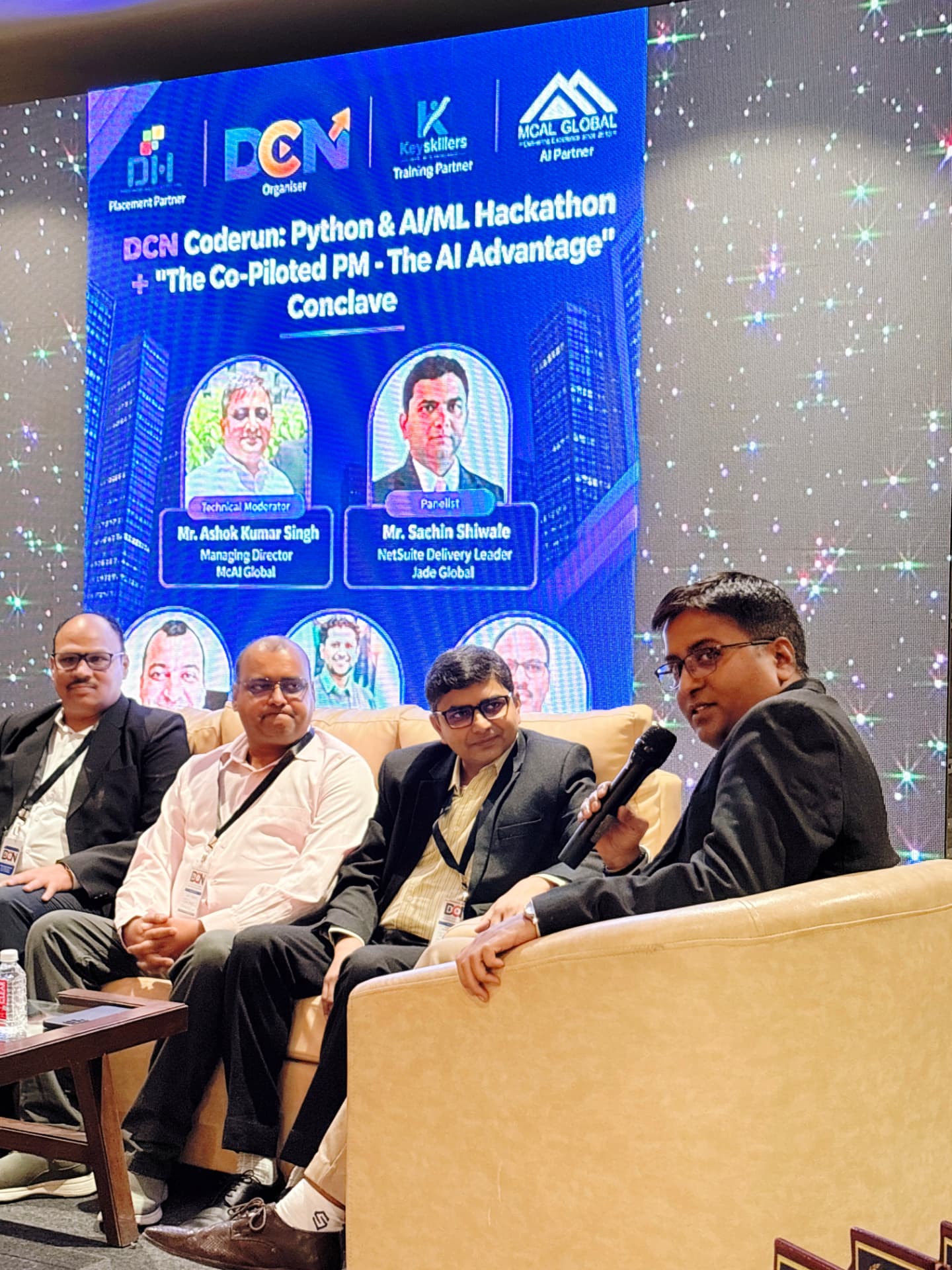 Panel discussion at The Co-Piloted PM Conclave